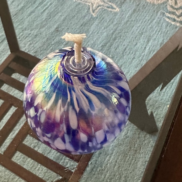 Pottery Barn Other - NEW - Pottery Barn Glass Global Oil Lamp